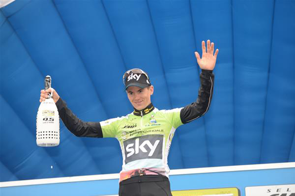 Stage winner Ben Swift